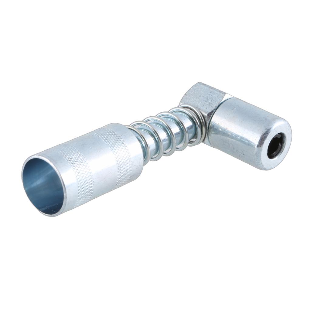 5Pcs Grease Needle Kit 90 Degree Grease Coupler Needle Grease Fitting Nozzle Grease Injector Needle Guns Tip Steel Narrow