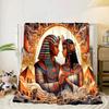 Egyptian Love Story Blanket Flannel Blanket Throw Blanket Sofa Cover Blanket Soft Premium Blanket Picnic Blanket Tv Blanket Gifts