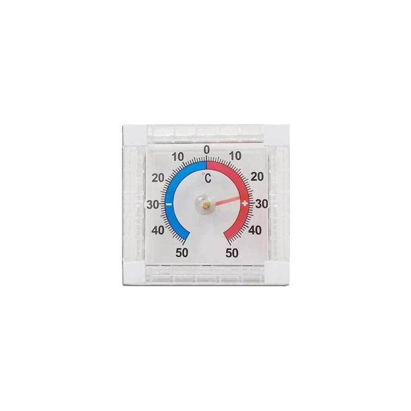 No Battery Dial Thermometer Outdoor Indoor Window Wall Temperature Thermometer -50°C~50°C Home Graduated Disc Measurement