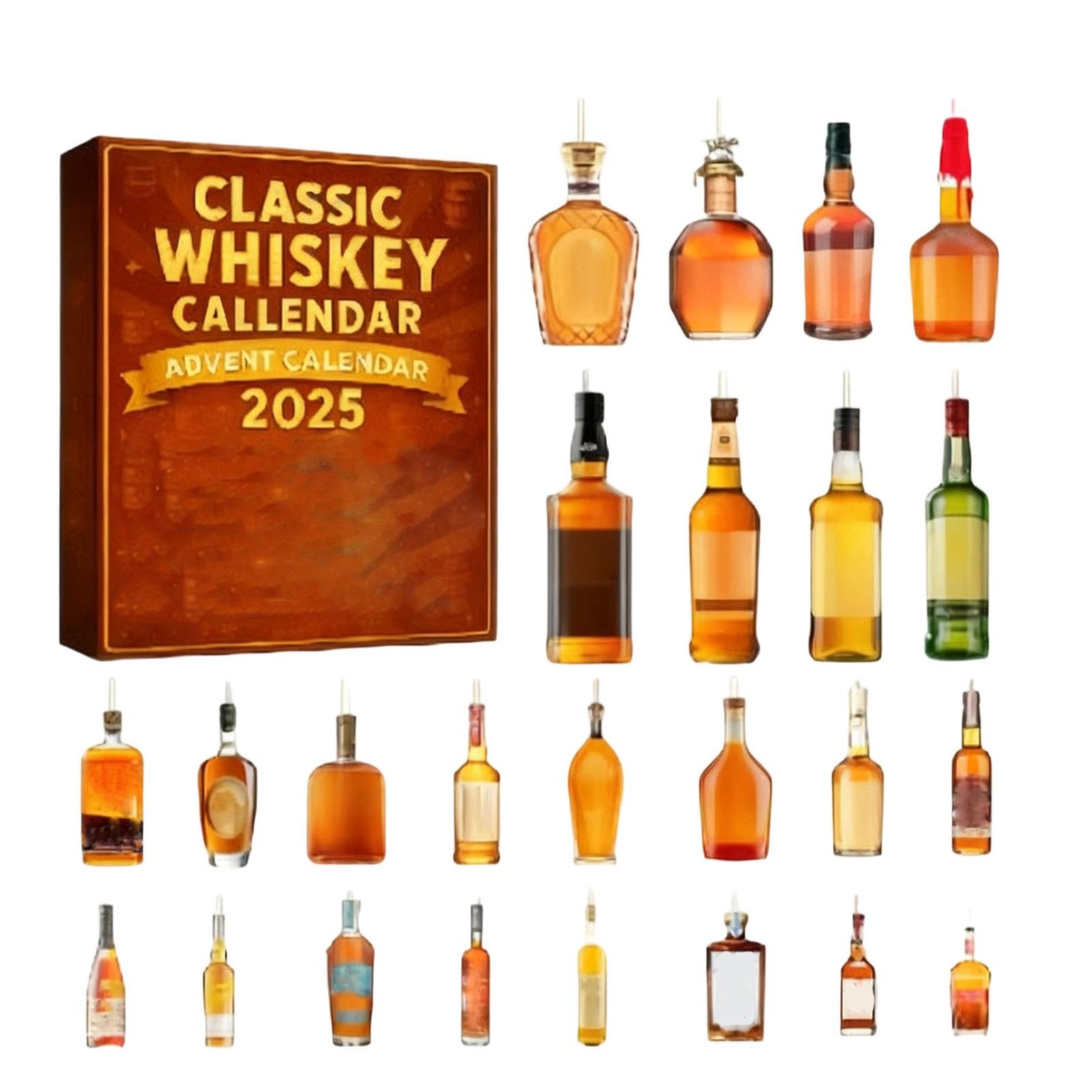 

1 PC 2D Terrier Advent Calendar Christmas Decoration Acrylic Pendant One Size