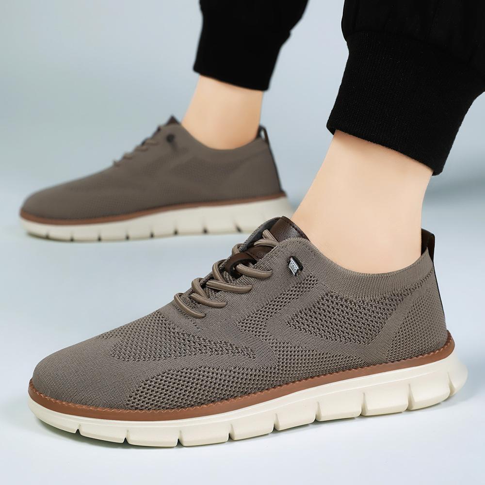 Shoes Men's 2025 Large Size Men's Shoes Summer New British Style Sports Casual Shoes Lightweight Breathable Mesh Shoes