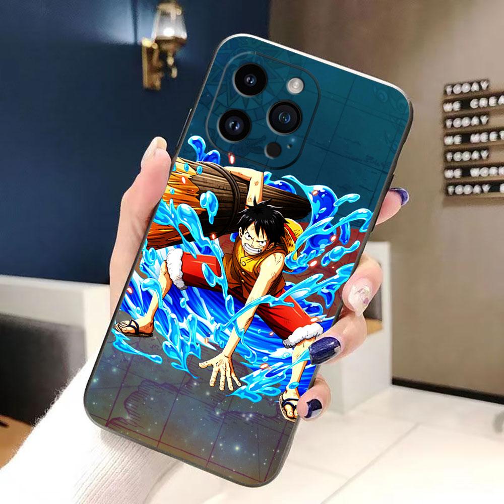 Anime One Piece Luffys Cover Phone Case For iphone Apple 17 AIR 16E 16 15 14 13 12 11 Pro XR Max 8 7 Plus TPU Case Funda Shell