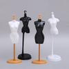1/12 Dollhouse Mini Mannequin Ruler Set Evening Dress Simulation Humanoid Model Props Miniature Accessories Children Kids Toys
