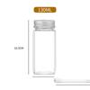 Square Glass Seasoning Shaker Bottles, 130ml (20-Pack)