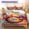 Galatasaray Blood Bedding Quilt Set Quilt Cover Pillowcase Home Decoration Birthday Gift (1 * duvet cover + 2 * pillowcase, without core)