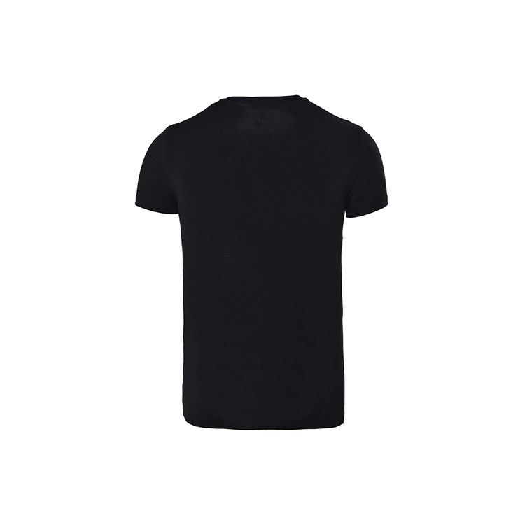 Emporio Armani Ss21 Eagle Logo Short Sleeve T-Shirt Men Tops Black 111035-0A725-00020