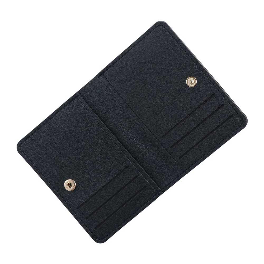 Korean Style Solid Color Card Bag Coin Purse Snap Button Coin Purse Casual Mini Wallet Outdoor