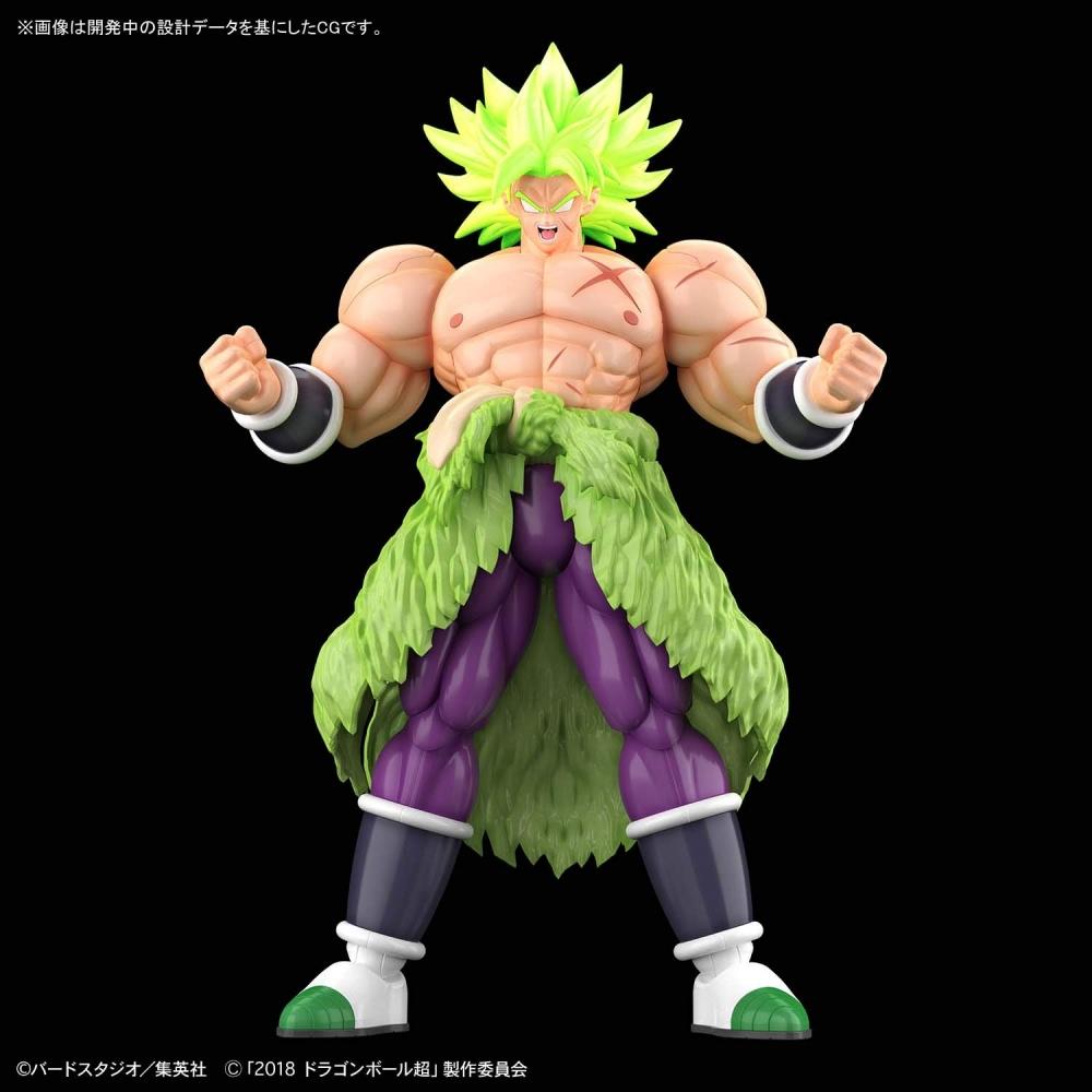 Figure-rise Standard Dragon Ball Super Saiyan Broly Full Power Color-coded Plastic Model BAS5055712