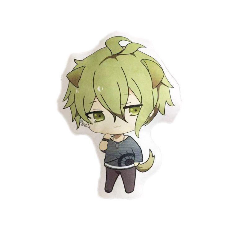 Adorable Danganronpa Plush Toy Soft Stuffed Pillow Featuring Nanami Chiaki And Nagito Komaeda