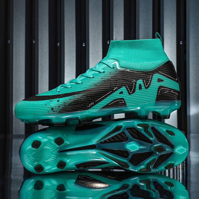 

Новые взрослые футбольные бутсы с длинными шипами, мужские, детские, студенческие, футбольная спортивная обувь, тренировочная обувь, мужская спортивная обувь 45