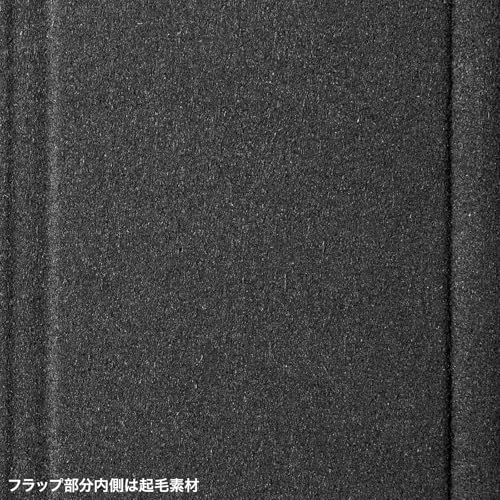 SANWA SUPPLY Soft Leather Case for iPad Pro 11-inch (M4/2024) (Black) PDA-IPAD1707BK2