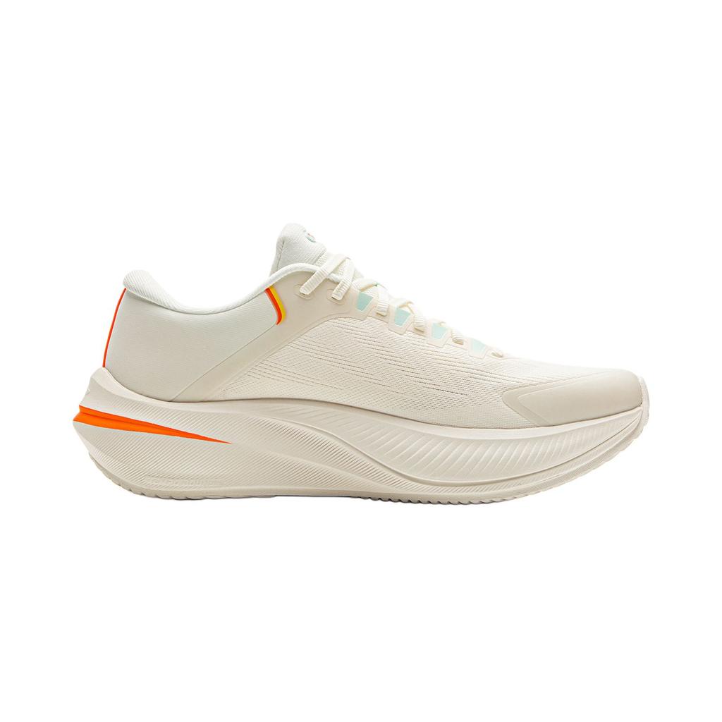 Li Ning Yueying 5 Cushioning Abrasion Resistant Height Increasing Low Top Running Shoes Men's Ivory ARHV015-9
