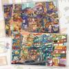 Weekend To City Series Miniature Landscape Sticker DIY Cabin Scene Sticker New Toy Game Sticker