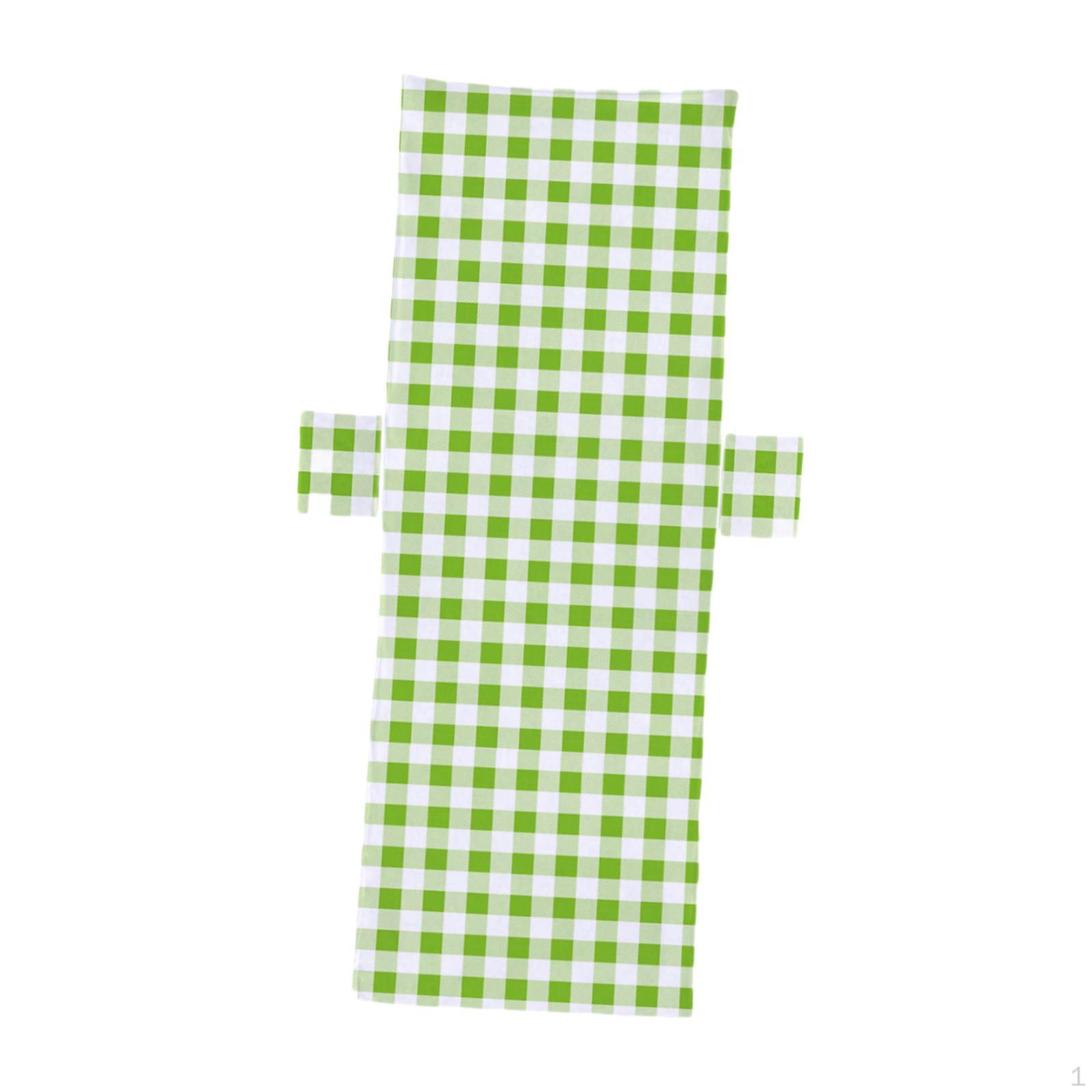 

Рушник-чохол для пляжного крісла Портативний для басейну Подорожний Лаунж для відпустки зелений