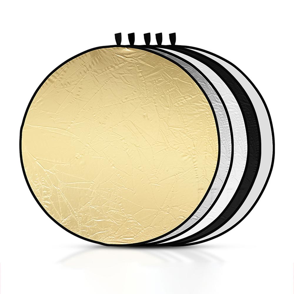 Reflector de fotografie rotund 2 ÎN 1 de 30 cm pentru studio foto reflector foto reflector de iluminat fotografic