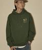 No.057 Long Drop Hoodie (Dark Green)