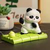 Guochao Panda Phone Holder: Cute Desk Stand for Watching Dramas & Office Use, Cartoon Pet Ornament Gift