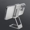 Ultratenký skládací přenosný stojánek na telefon a tablet Univerzální klipsový držák s nastavitelným úchopem pro hands-free sledování