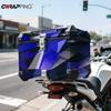 Waterproof Automotive Vinyl Car Wrap Motorcycle Sticker Car Film Covering Graffiti Black Off-road Vehicle Geometry Blue Adhesive