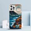 Natural Trees In Mountain Ranges Phone Case For IPhone 16 17 Air 16E 15 14 Plus 13 Mini 12 11 Pro Max 7 8 + SE 2020 Soft TPU Bac