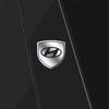 1Pcs 3D Metal Auto Door Shield Emblem Car Body Badge Sticker Styling For Hyundai Fe Sonata Solaris Azera Creta I30 IX25 IX35