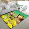 Masha Bear Customizable Name Floor Rug Office Rug Perfect for Decorate Room Balcony Bedrooms Game Room Anti-slip Rug Decorate Offices
