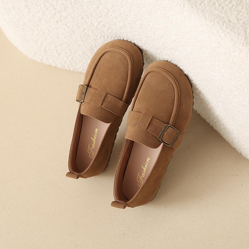 Fashion CRLAYDK Fashion Women's Casual Loafers Slip On Flat Shoes Comfort Penny Dressy Ladies Work Walking Office Suede Moccasins