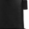 COACH Lanyard 15 brand classic embossed refined pebbled leather shoulder crossbody bag mini men's black