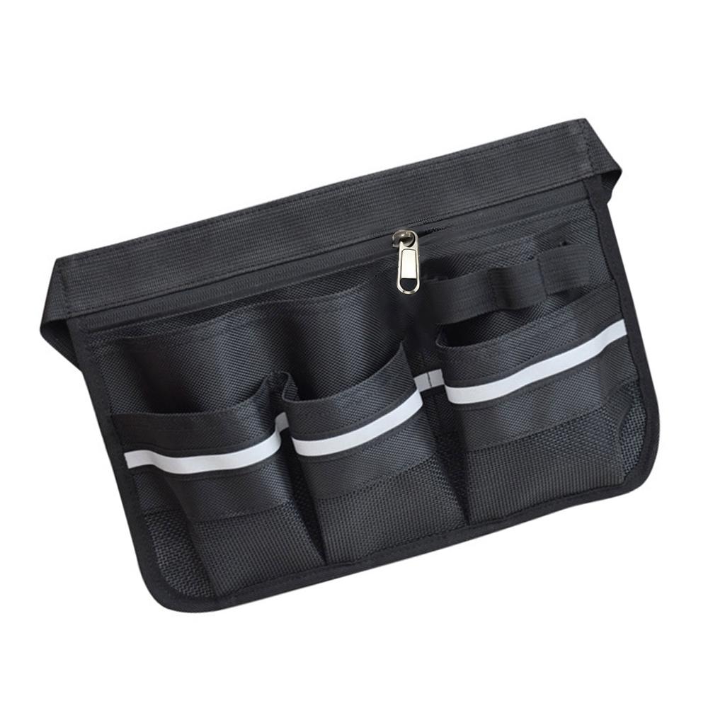 Heavy Duty Canvas Tool Waist Bag Tool Belt With Spacious Pocket For Gardening, Electrical And Maintenance Tool