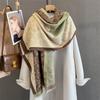 Luxury Warm Scarf For Women 63*185cm Tassel Shawl Imitation Cashmere Cashew Pashmina Warps Autumn/Winter Coldproof Blanket