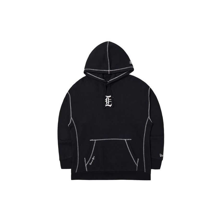 New Era SS24 MLB Detroit Tigers Back Letter Hoodie Unisex Hoodies Black 14187440