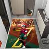 Welcome Cr7 Area Rug Perfect for Dormitory Balcony Foyer Study room Antislip Carpet Anime Office Decor Perfect Gift for Valentine's Wedding Birthday