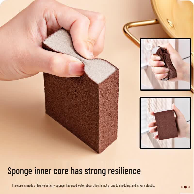 Heavy-Duty Emery Scrubber Sponges (5-Pack)