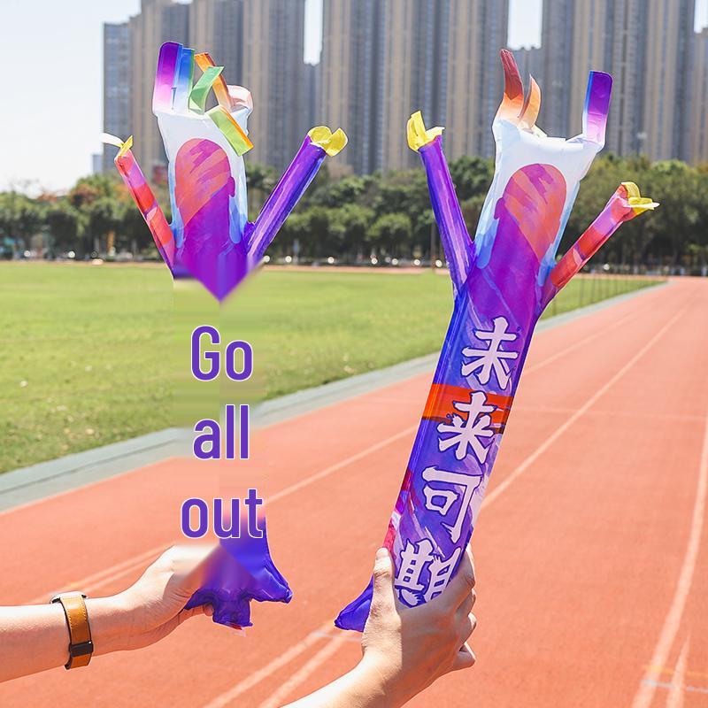 Inflatable Cheerleading Sticks for School Sports Events & Pep Rallies