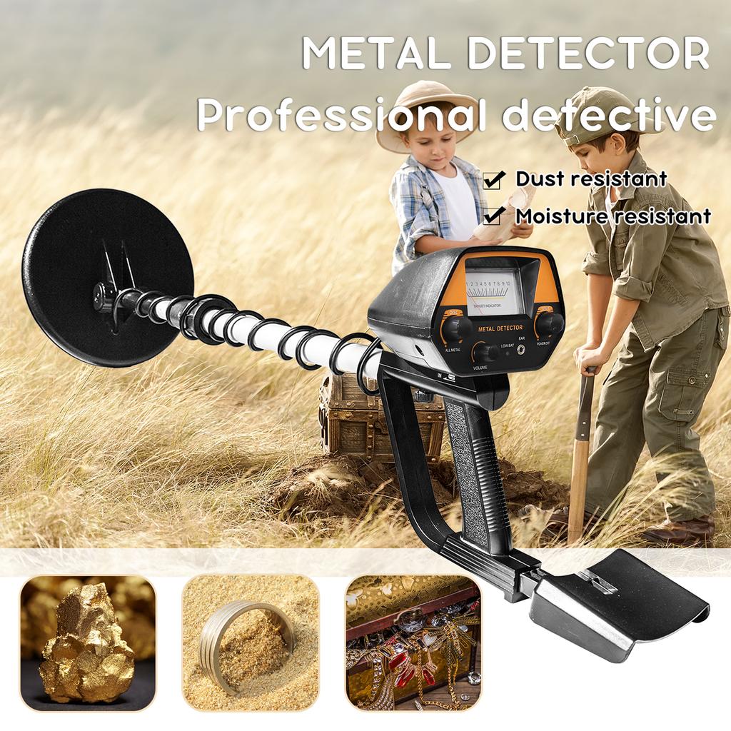 4030 Underground Metal Detector Handheld Metal Detector Portable Detachable Easy Install Metal Detector High Sensitivity Underground Metal Finder W