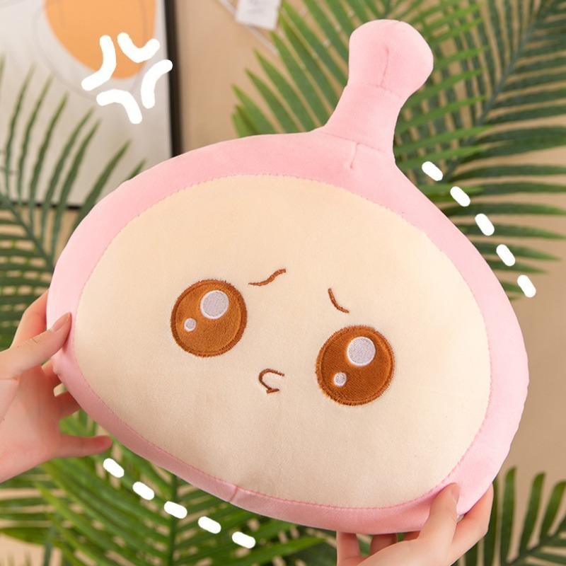 35Cm Egg Party Doll Kawaii Plush Animal Toy Cute Bear Doll Soft Pillow Egg Seller Student Playmates Girls Birthday Gift
