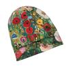 Klimt Flower Garden Classic Knit Hat for Adults Available In Versatile Tones Ideal for Subtle Styling During Cool Days or Relaxed Seasons
