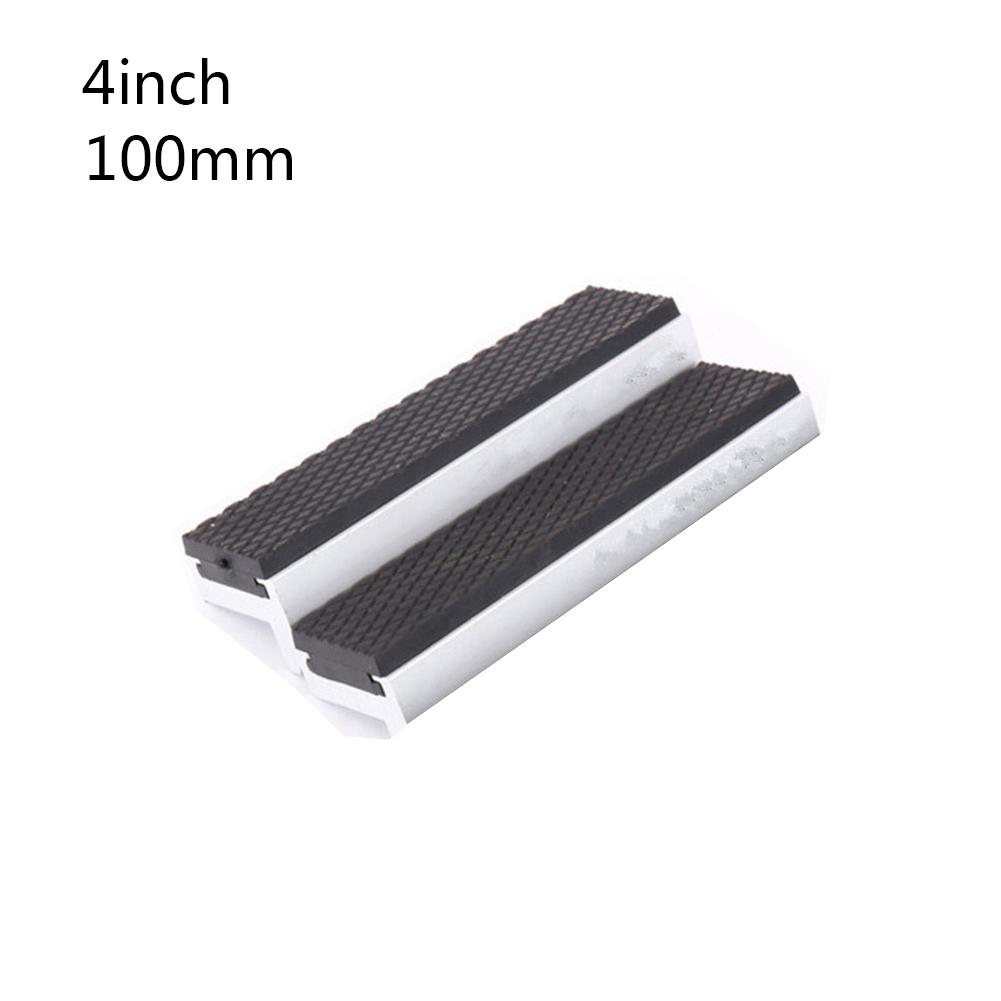 Vise Magnetic Protective Cover 3-8inch Jaws Protect Cover Aluminium Alloy Rubber Woodworking Accessories Replacement Parts Tools