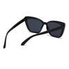 Moda Street Shooting Occhiali da Sole Cat Eye Oggetti di Scena per Foto Montatura Quadrata Leopardata Occhiali da Sole Protezione UV400 Occhiali per Donna