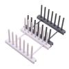 Household Plastic Dish Racks Kitchen Supplies Storage Drain Racks Detachable Storage Trays Lid Racks