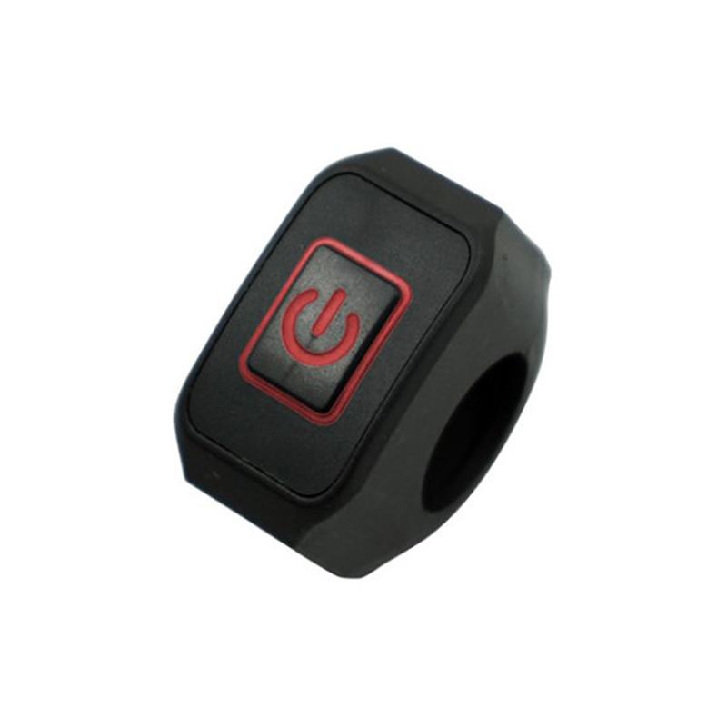 22Mm Motorcycle Handlebar Switch Momentry Buttton For Electric Control With Led