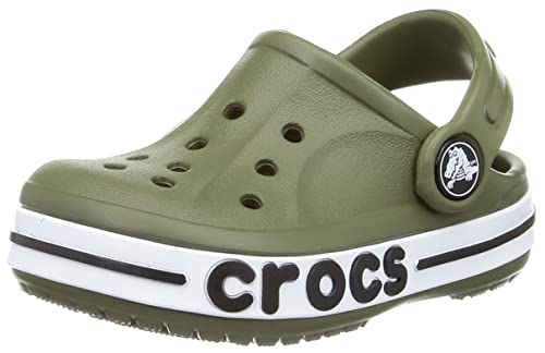 Crocs Bayaband Clog Sandals, Toddler, Army Green, 14cm