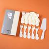 Yidengxia Disposable Cloud Cake Cutlery Set