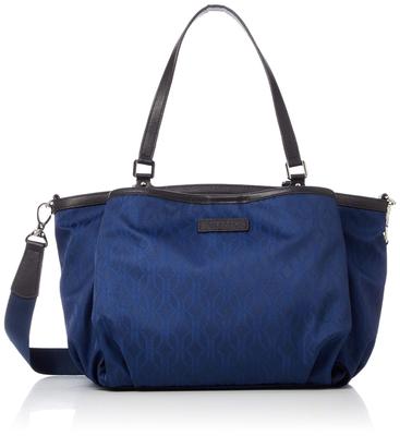 Monogram Series Square Tote Navy [Isaac] 2-way Y92-05-02