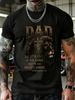 Fathers Day Gifts Lion Cross Be Strong In The Lord Christian Dad Tee