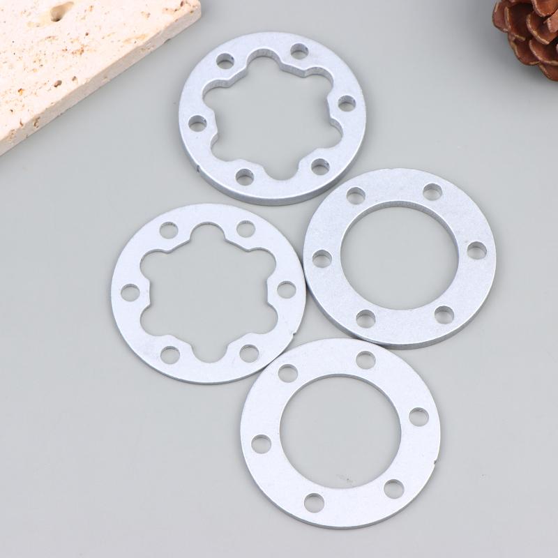 2/2.5/4/5Mm Aluminium Alloy E-Bike Electric Scooter Brake Pads Spacer Six Holes Disc Washer Wheel Bike Washer