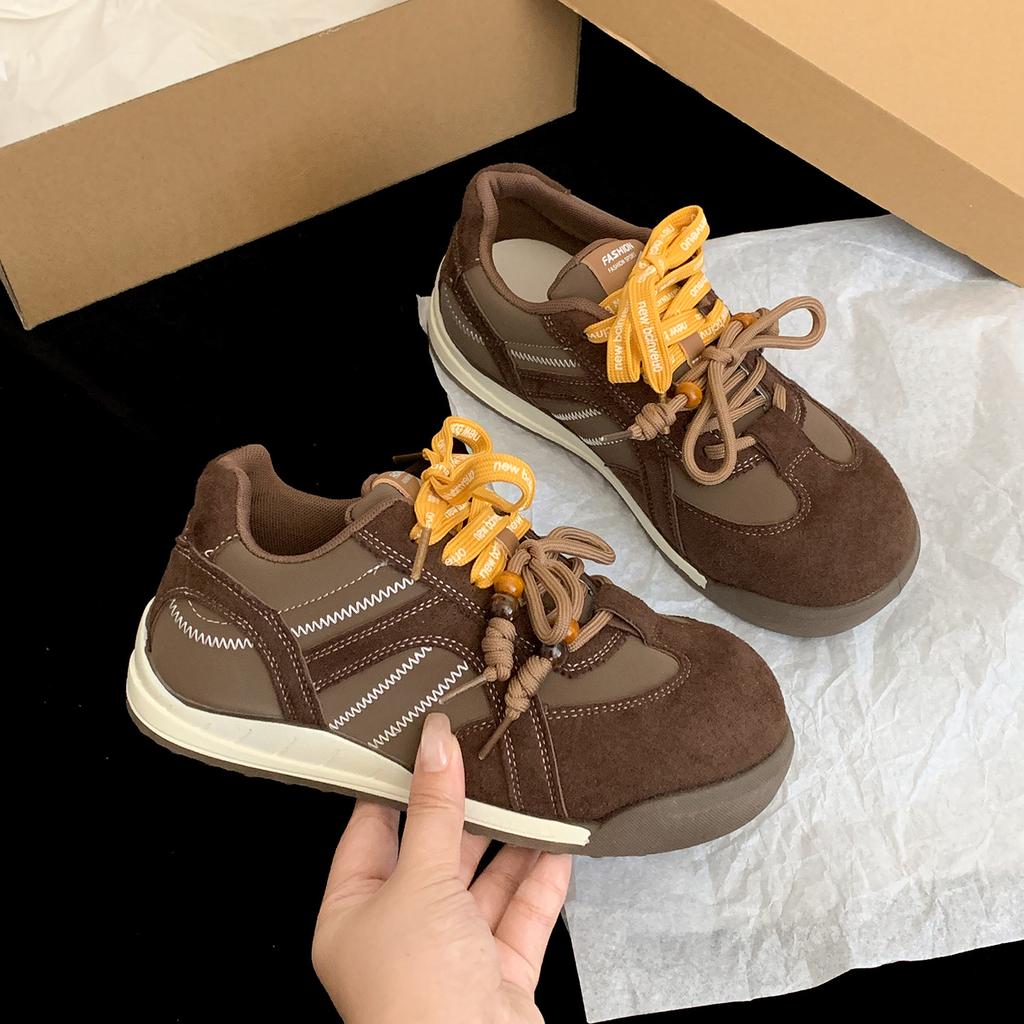 Queen Fan Retro Casual Platform Training Shoes Women's 2025 New Autumn Skirt Versatile Low-top Sports Shoes