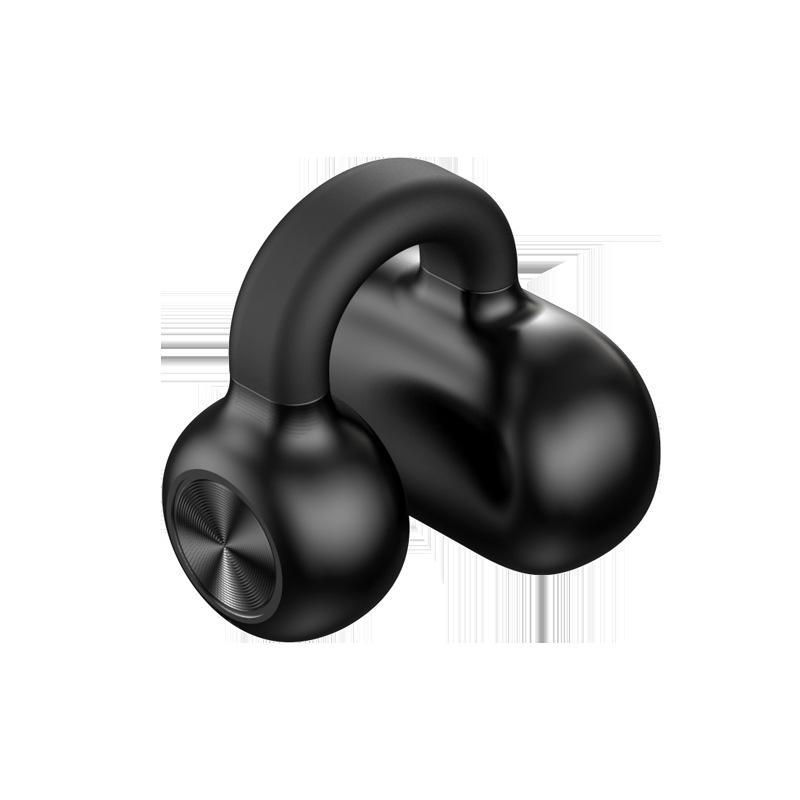 Noua căști cu clemă pentru urechi Bluetooth - Conducție a aerului, o singură ureche, potrivire confortabilă, durată lungă de viață a bateriei