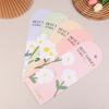 5Pcs Creative Single Bouquet Wrapping Paper Card Women'S Day Goddess Day Valentine'S Day Birthday Flower Cards For Her
