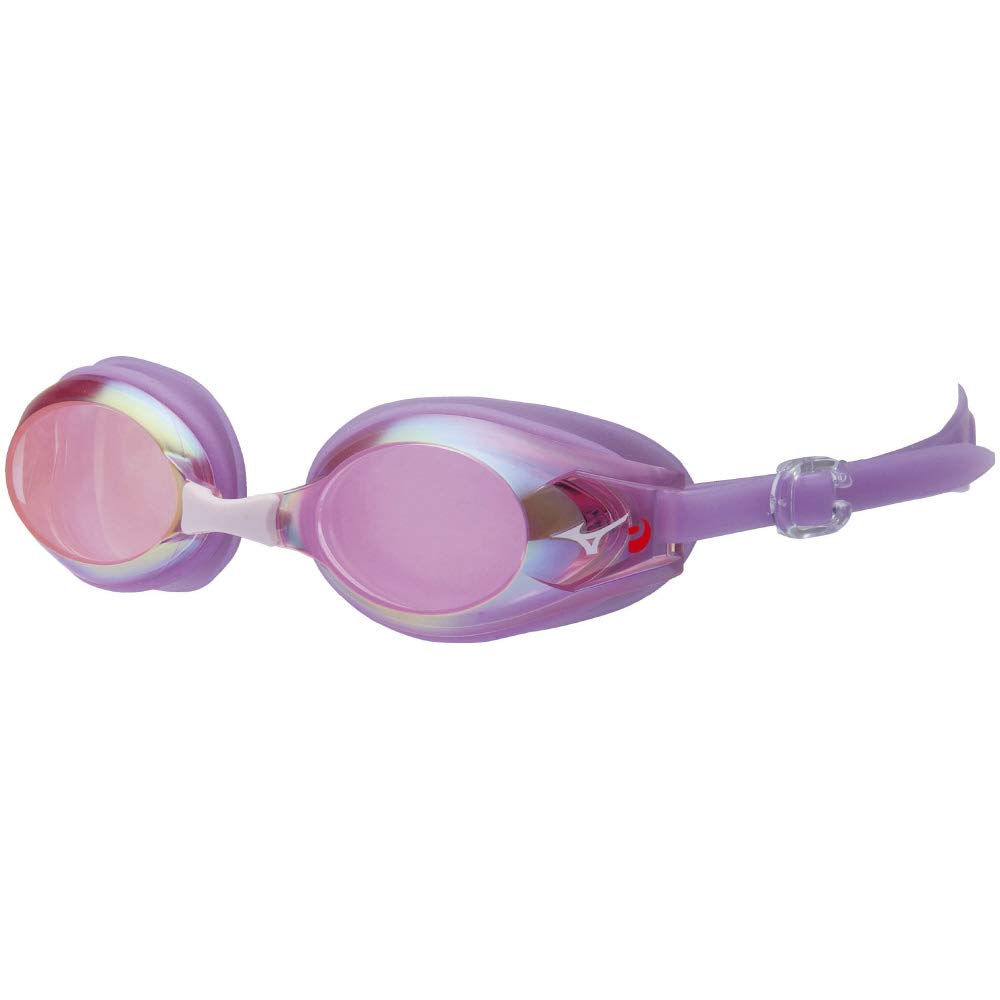 

MIZUNO Swim Cushion Pink with Ruby Mirror Goggles, Type, N3JE602164,